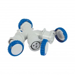 ADATTATORE BLU IP67 3PR....
