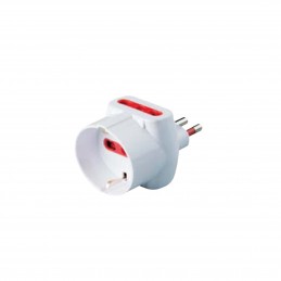ADATTATORE SPINA 2P+T 10A...
